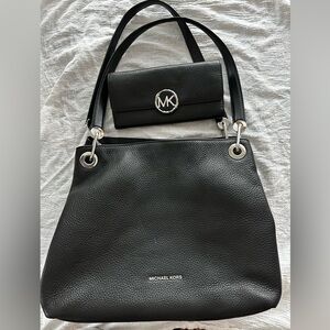 Michael kors bundle purse and wallet